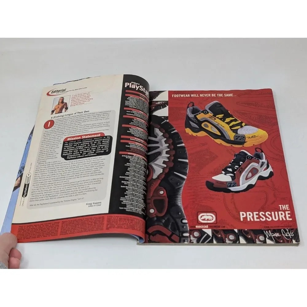 PlayStation Magazine Volume 3 Issue 5 February‎ 2000 Vintage WWF Wrestling